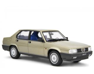Alfa Romeo Alfa 90 2.5 iniezione Quadrifoglio Oro 1985 Champagne Met. Laudoracing 1:18